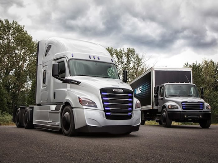 Nuovi camion elettrici marchiati Daimler Trucks